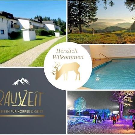 Urlaub Auf 1.000 Meter Hoehe Mit Pool Und Sauna Schönwalde Екстериор снимка